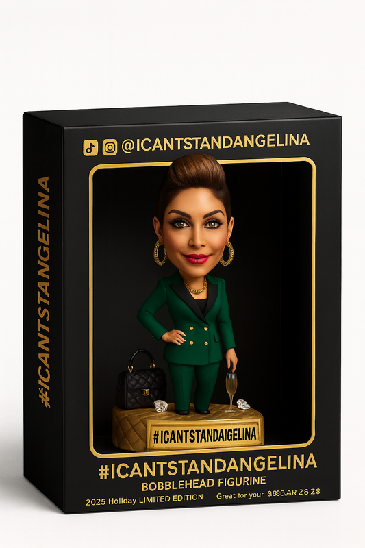 @ICantStand Angelina Signature Talking Bobblehead in Gift Box